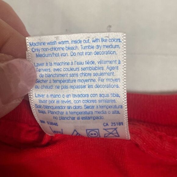 Vintage 2001 NCAA Final Four Maryland Terrapins Red Shirt Men’s XL Twin Cities - Picture 7 of 9